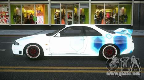 Nissan Skyline R33 Chriley S8 para GTA 4