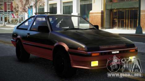 Toyota AE86 Wuside para GTA 4