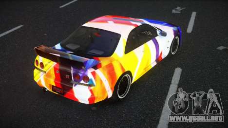 Nissan Skyline R33 Fersa S3 para GTA 4