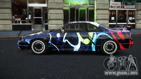 Nissan Skyline R33 Fersa S10 para GTA 4