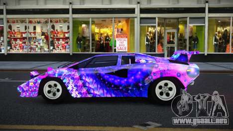 Lamborghini Countach Zamew S13 para GTA 4
