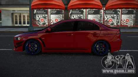 Mitsubishi Lancer Evolution X Kiyyateli para GTA 4