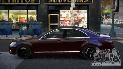 Mercedes-Benz W221 Demte para GTA 4
