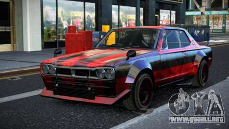 Nissan 2000GT Gelsa S12 para GTA 4