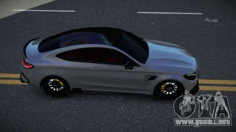 Mercedes-Benz C63S AMG Miza para GTA 4
