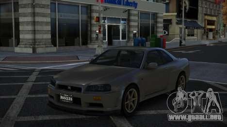 Nissan Skyline R34 Tecnoloyi para GTA 4