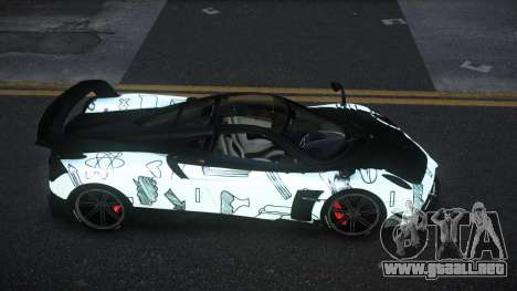 Pagani Huayra Miclus S5 para GTA 4