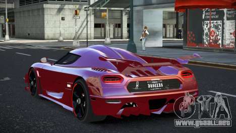 Koenigsegg Agera Jater para GTA 4