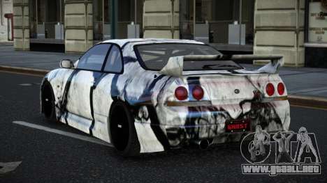 Nissan Skyline R33 GT-R Baslly S8 para GTA 4