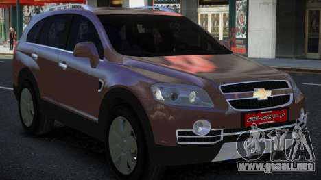 Chevrolet Captiva Rompene para GTA 4