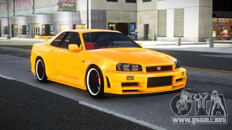 Nissan Skyline R34 Haxme para GTA 4