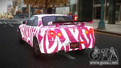 Nissan Skyline R34 Olasin S4 para GTA 4