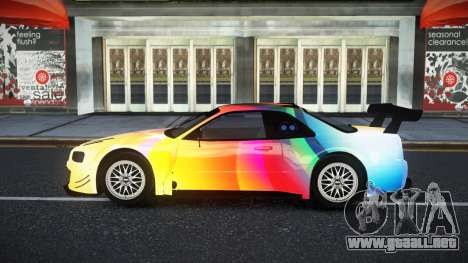 Nissan Skyline R34 Japhli S12 para GTA 4