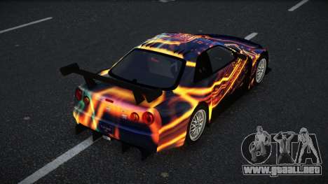 Nissan Skyline R34 Japhli S7 para GTA 4