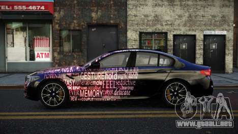 BMW M5 Tinis S6 para GTA 4