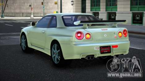 Nissan Skyline R34 Jashra para GTA 4