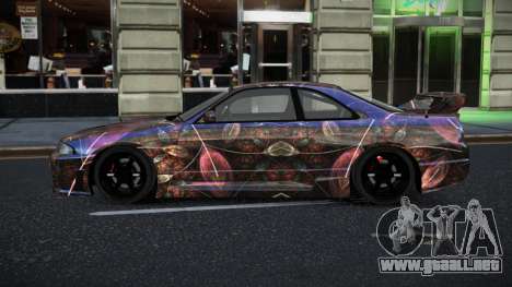 Nissan Skyline R33 GT-R Baslly S6 para GTA 4