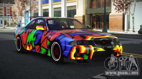 Nissan Skyline R33 Chriley S1 para GTA 4