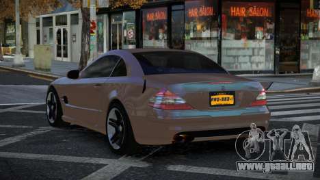 Mercedes-Benz SL65 AMG Jokwepej para GTA 4