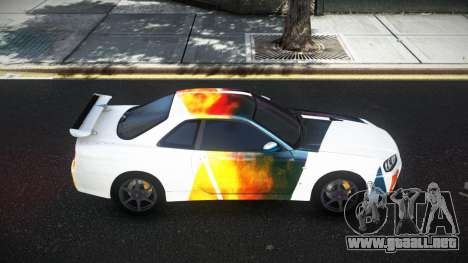 Nissan Skyline R34 Olasin S9 para GTA 4