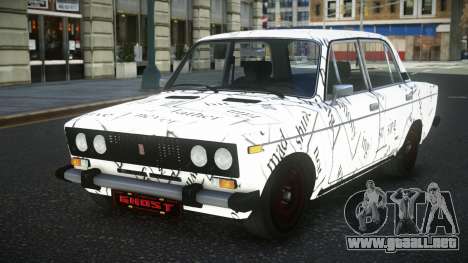VAZ 2106 Anewles S5 para GTA 4