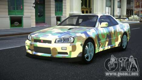Nissan Skyline R34 Jashra S12 para GTA 4