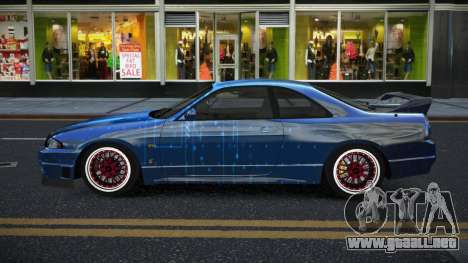 Nissan Skyline R33 Chriley S4 para GTA 4