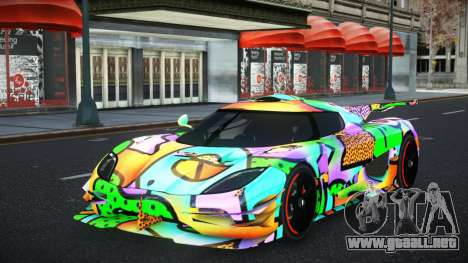 Koenigsegg Agera Jater S4 para GTA 4