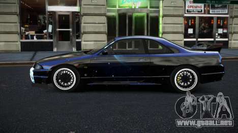 Nissan Skyline R33 Fersa S11 para GTA 4