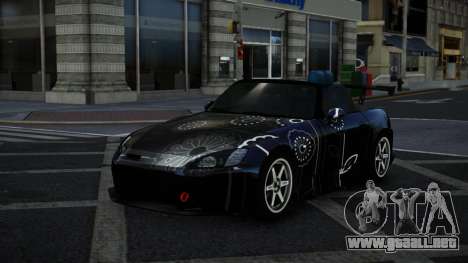 Honda S2000 Jenda S6 para GTA 4