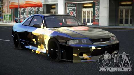 Nissan Skyline R33 GT-R Baslly S10 para GTA 4