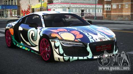 Audi R8 Tycel S1 para GTA 4