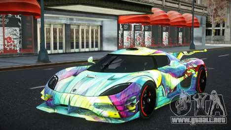 Koenigsegg Agera Jater S8 para GTA 4