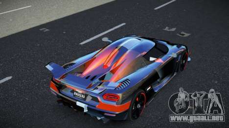 Koenigsegg Agera Jater S5 para GTA 4