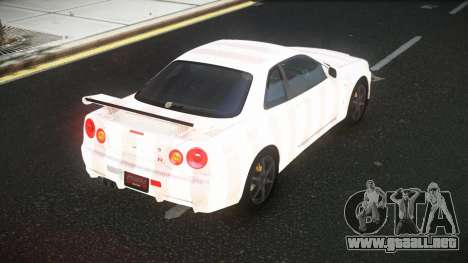 Nissan Skyline R34 Olasin S13 para GTA 4