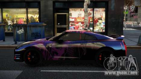 Nissan GT-R R35 Joliny S5 para GTA 4