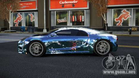 Bugatti Chiron Nechana S11 para GTA 4