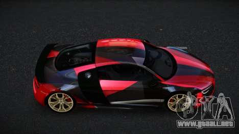 Audi R8 Jahry S11 para GTA 4
