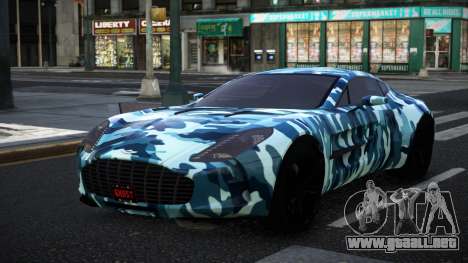 Aston Martin One-77 Exnir S8 para GTA 4