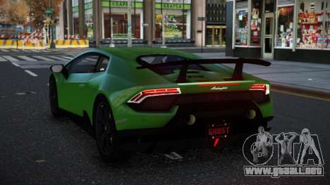 Lamborghini Huracan Tikmafu para GTA 4