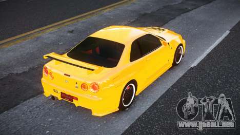 Nissan Skyline R34 Haxme para GTA 4