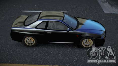 Nissan Skyline R34 Wuquroj para GTA 4