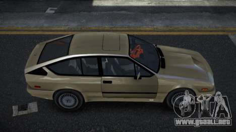 Alfa Romeo GTV6 Qifafeki para GTA 4