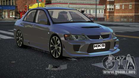 Mitsubishi Lancer Evolution VIII Vodfu para GTA 4