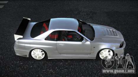 Nissan Skyline R34 Fahilol para GTA 4