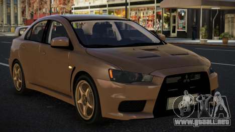 Mitsubishi Lancer Evolution X Cogwa para GTA 4