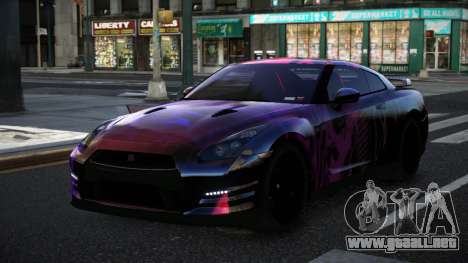 Nissan GT-R R35 Joliny S5 para GTA 4