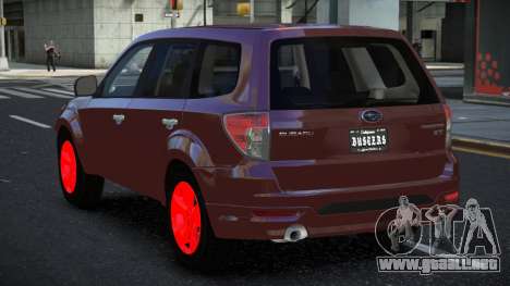 Subaru Forester Qoewe para GTA 4