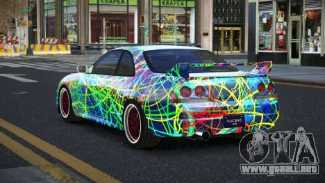 Nissan Skyline R33 Chriley S7 para GTA 4