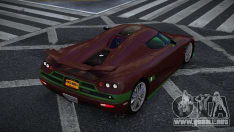 Koenigsegg CCXR Mapufoli para GTA 4